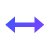 Horizontal resize at 48 px