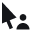 Mono Person select cursor