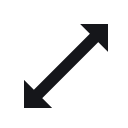 Diagonal resize 2 at 128 px