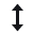 Mono Vertical resize cursor