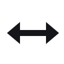 Horizontal resize at 128 px