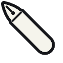 Handwriting at 128 px