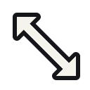 Diagonal resize 1 at 128 px