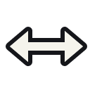 Horizontal resize at 128 px