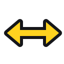 Horizontal resize at 128 px